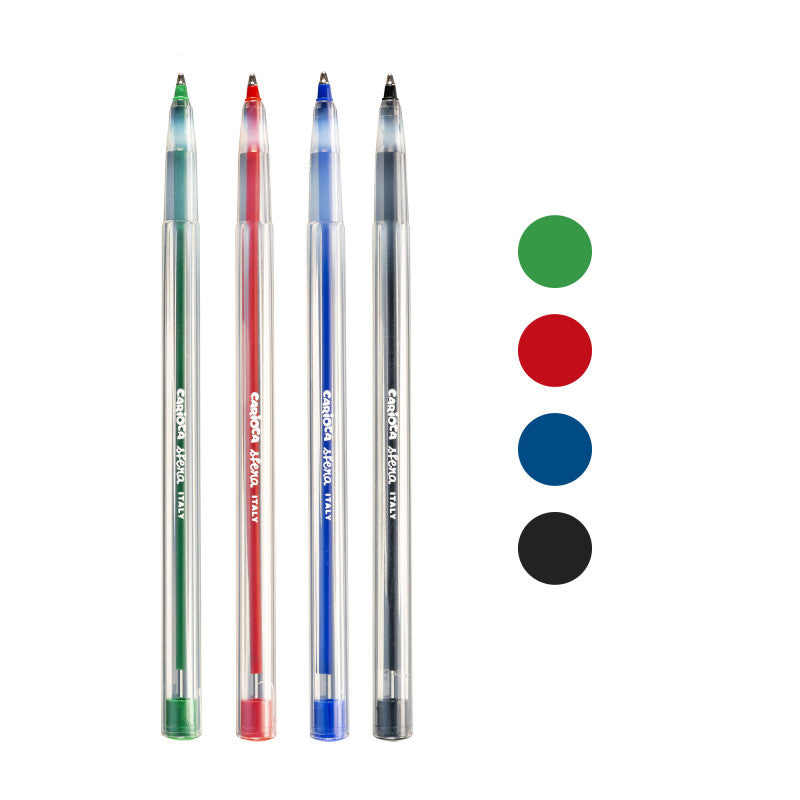Carioca - Bolígrafo Sfera Colores Surtidos - 4 Uds