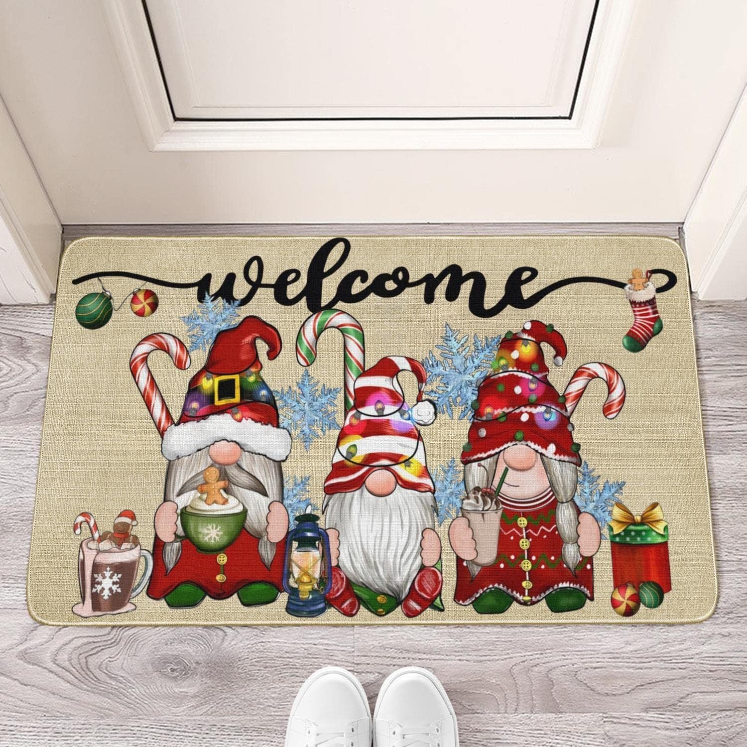 Navidad - Tapete decorativo navideño - Zhibo