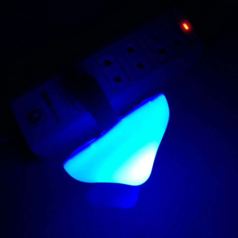 Lámpara de pared con luz nocturna LED tipo hongo