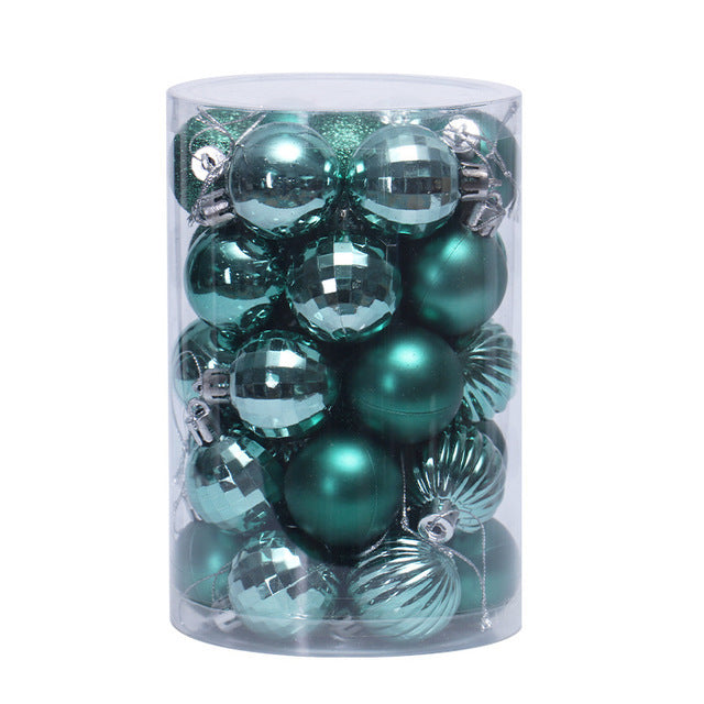 Navidad - Conjunto de 34 bolas de Navidad - Zhibo