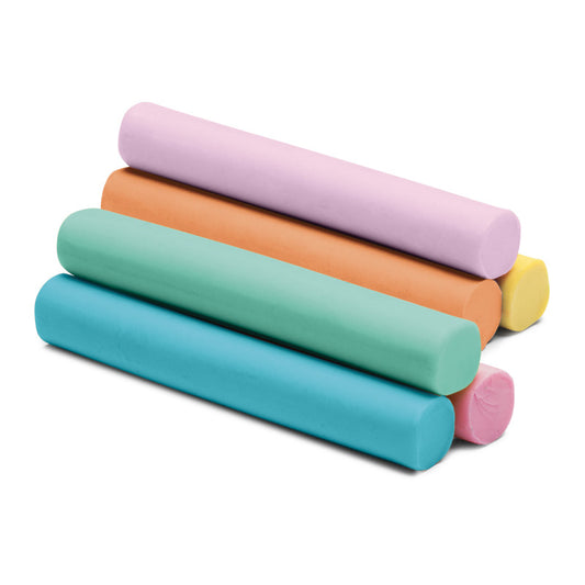 Carioca - Plastilina Plasty Pastel 100 g - 6 Uds