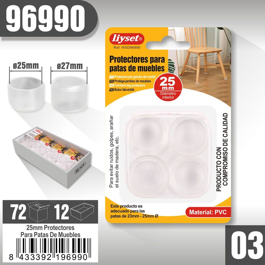 Liyset - Protector para Pata de Mueble