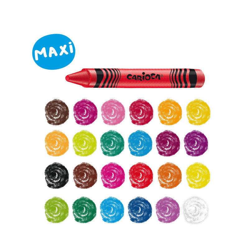 Carioca - Ceras Wax - 24 Uds