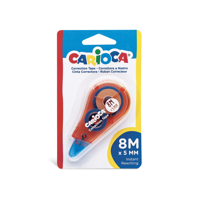Carioca - CORRECTOR DE CINTA ROJO - 8M