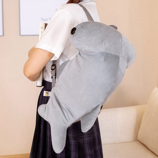 Mochila escolar infantil con tiburón martillo - Zhibo