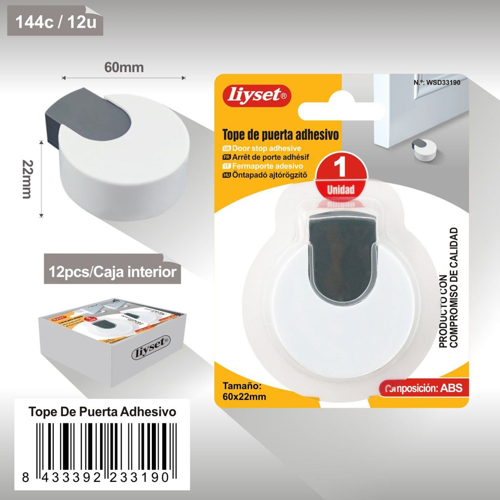 Liyset - Tope de Puerta Adhesivo