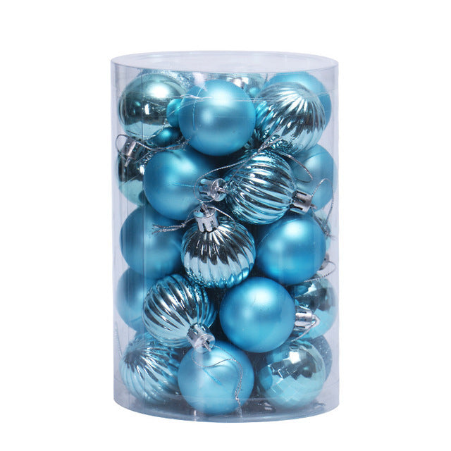 Navidad - Conjunto de 34 bolas de Navidad - Zhibo