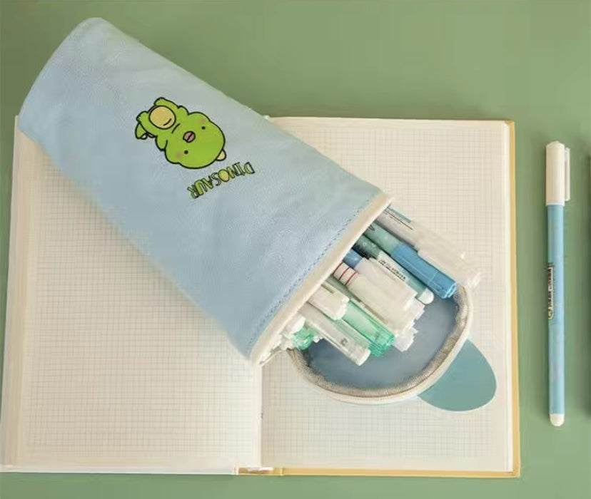 Estuche de lona para lápices de papelería 003 - Zhibo