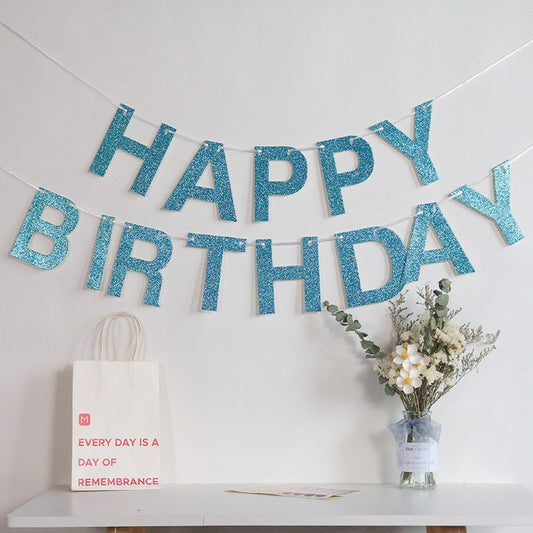 Decoración de pared - Happy Birthday 001 - Zhibo