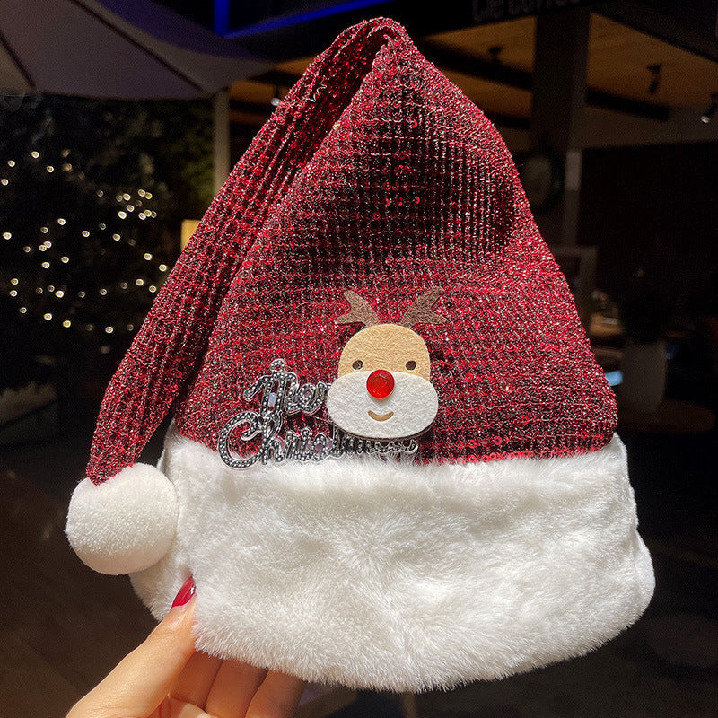 Navidad - Sombrero creativa de peluche - Zhibo