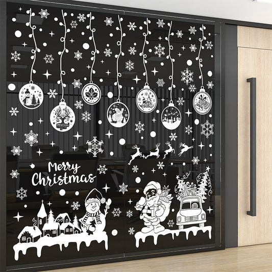 Navidad - Pegatinas estáticas navideñas - Zhibo