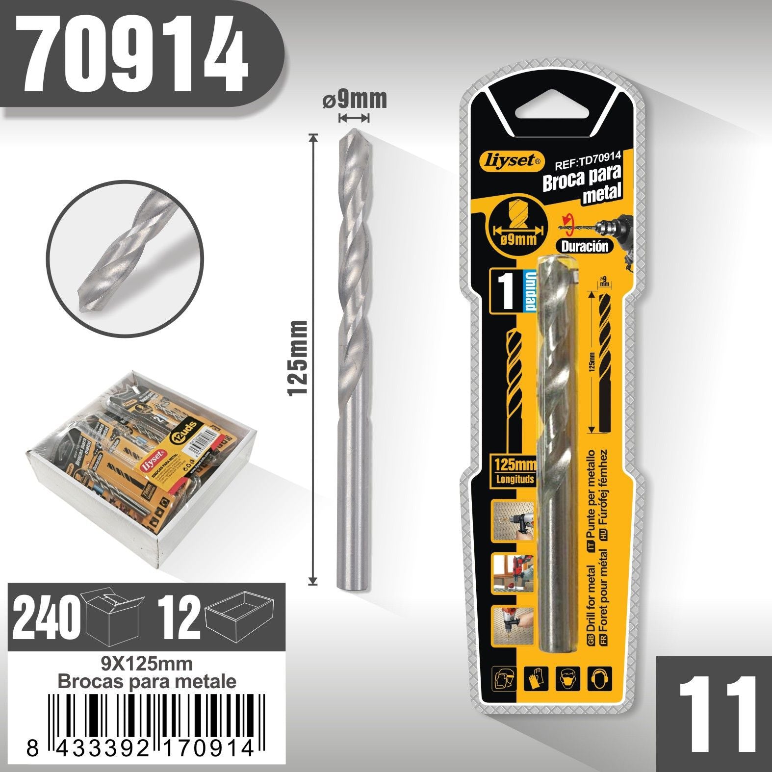 Liyset - Broca para Metal