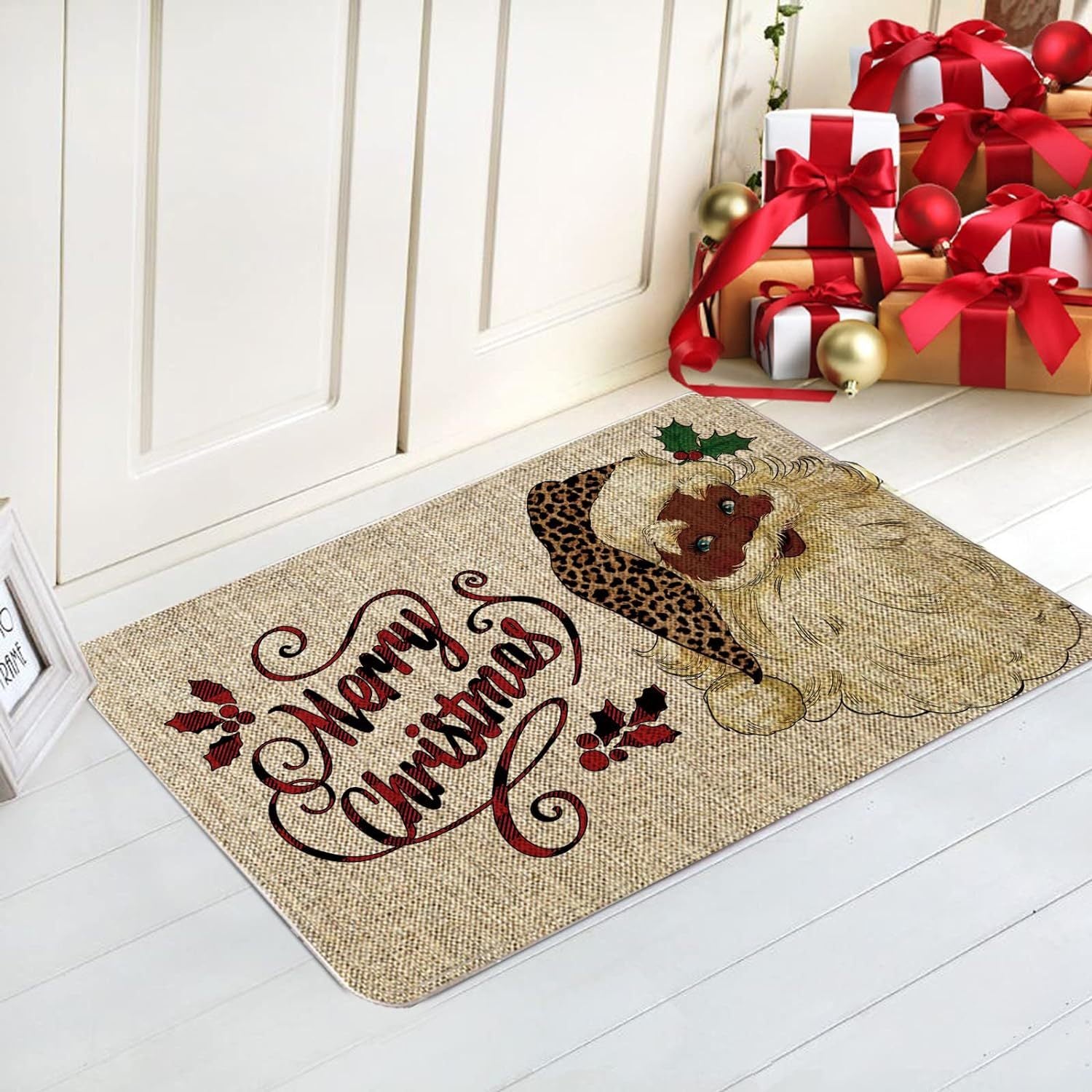 Navidad - Tapete decorativo navideño - Zhibo