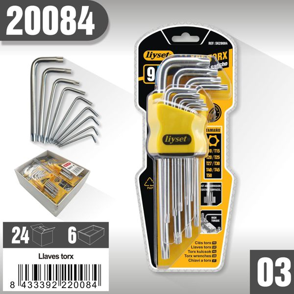 Liyset - Llaves Torx