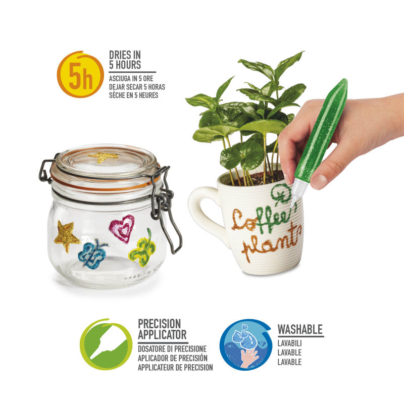 Carioca - Glitter Glue Spark - 6 Uds