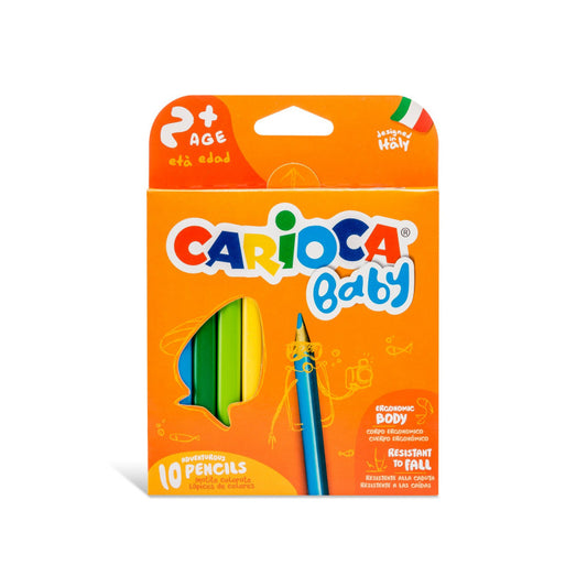 Carioca - Lápices Triangulares BABY - 10 Uds