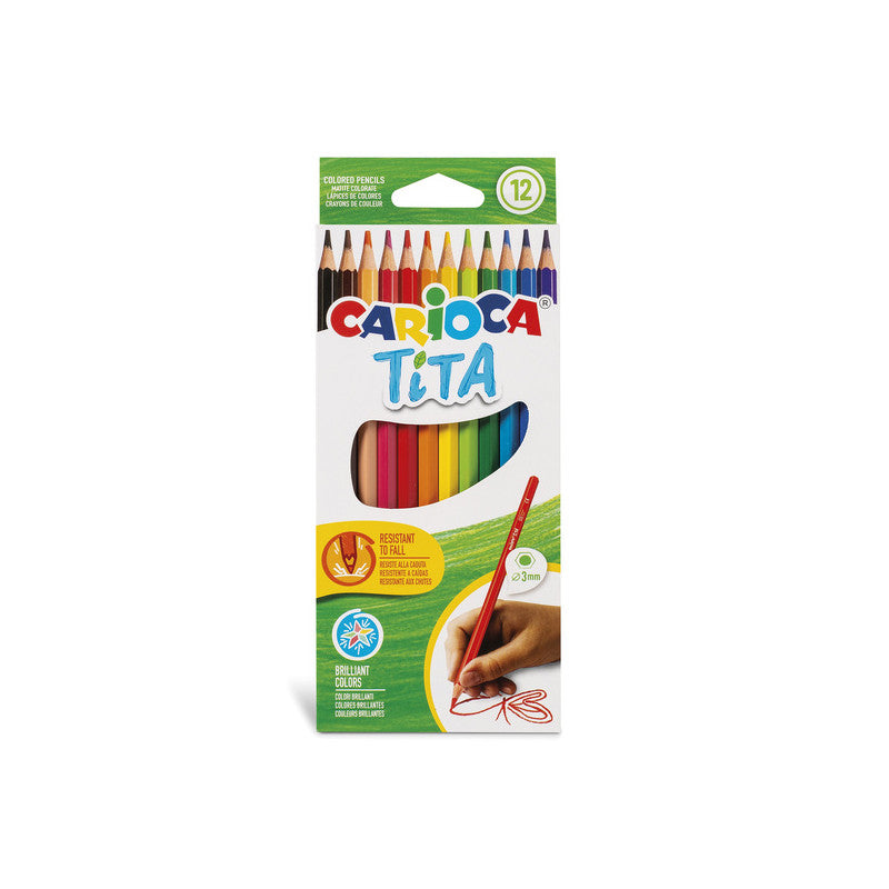 Carioca - Lápices TITA - 12 piezas - Zhibo