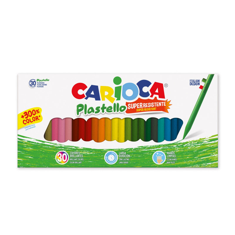 Carioca - Plasticeras Resistentes Plastello - 30 Uds