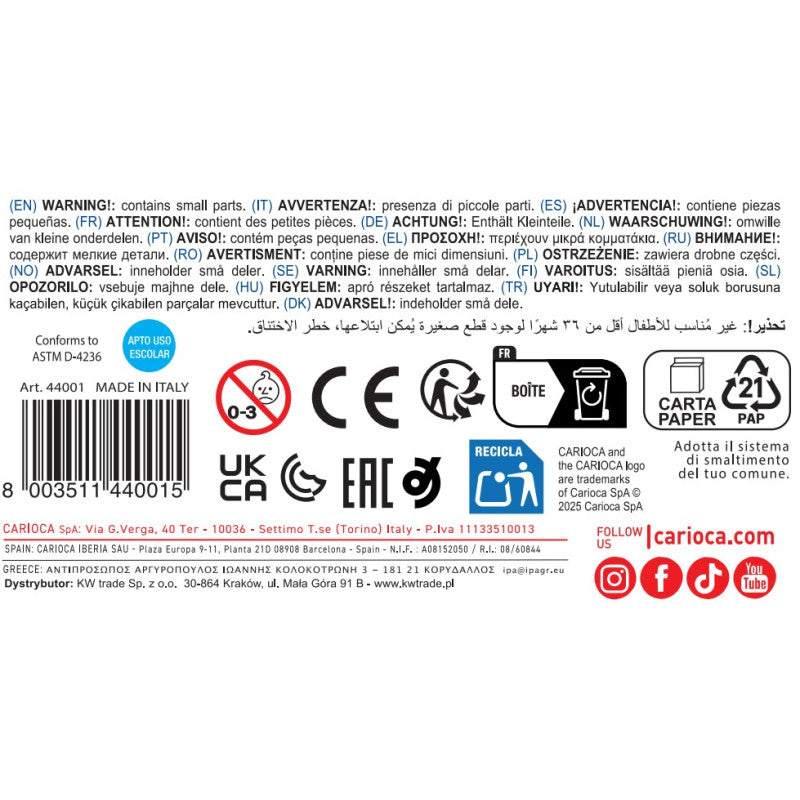 Rotuladores Punta Media Creatip - 10 Uds - Zhibo